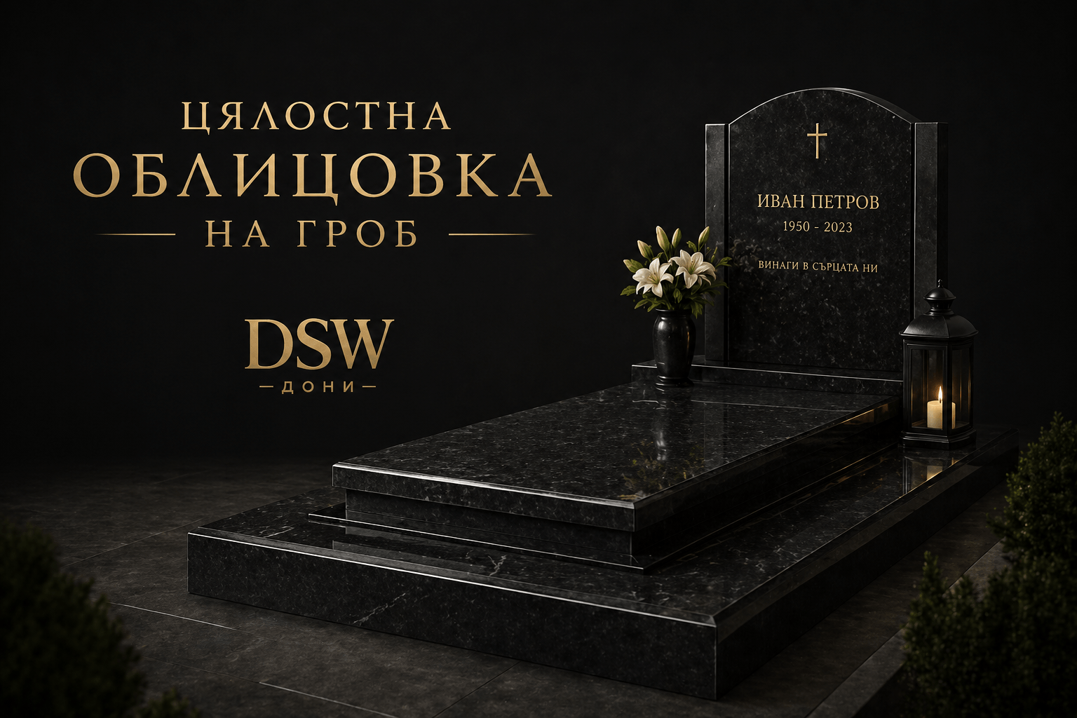 Цялостна облицовка на гроб